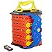 Hot Wheels Track Builder Action, Roll Out Raceway, Track Set with 5 Lane Racetrack and Toy Storage Bucket, Includes 1 Toy Car, Toys for Ages 4 to 10, One Pack, HGK41