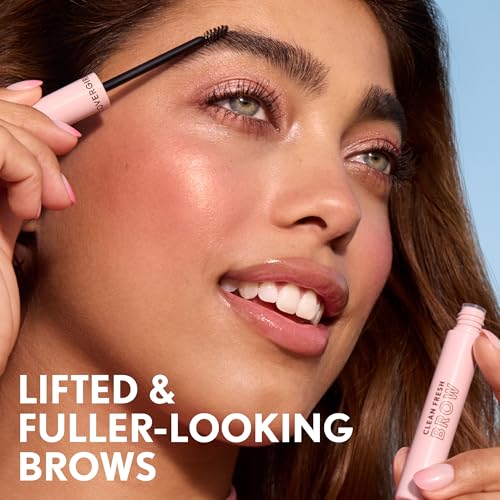 CoverGirl Clean Fresh Brow, 600 Dark Brown, Eyebrow Gel, Long-Lasting, Vegan Formula, Natural Looking, Easy to Apply, Doesn't Smudge, 0.18oz - image 5