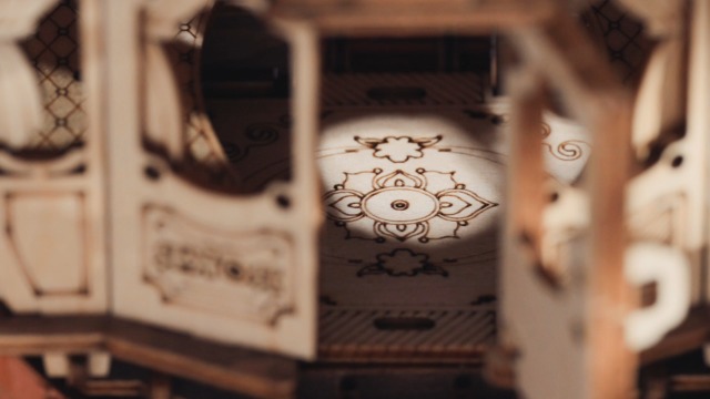 Amazon.com: ROKR 3D Wooden Puzzles for Adults-Stagecoach Music Box