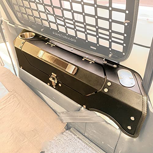 スズキジムニー リア収納バスケット JB23 ジムニーシエラJB43 JB33 収納ラック 収納ボックス 車内収納 整理 小物入れ 内装パーツ アクセサリー カスタム専用設計 右側用 (運転席側収納ボックス)