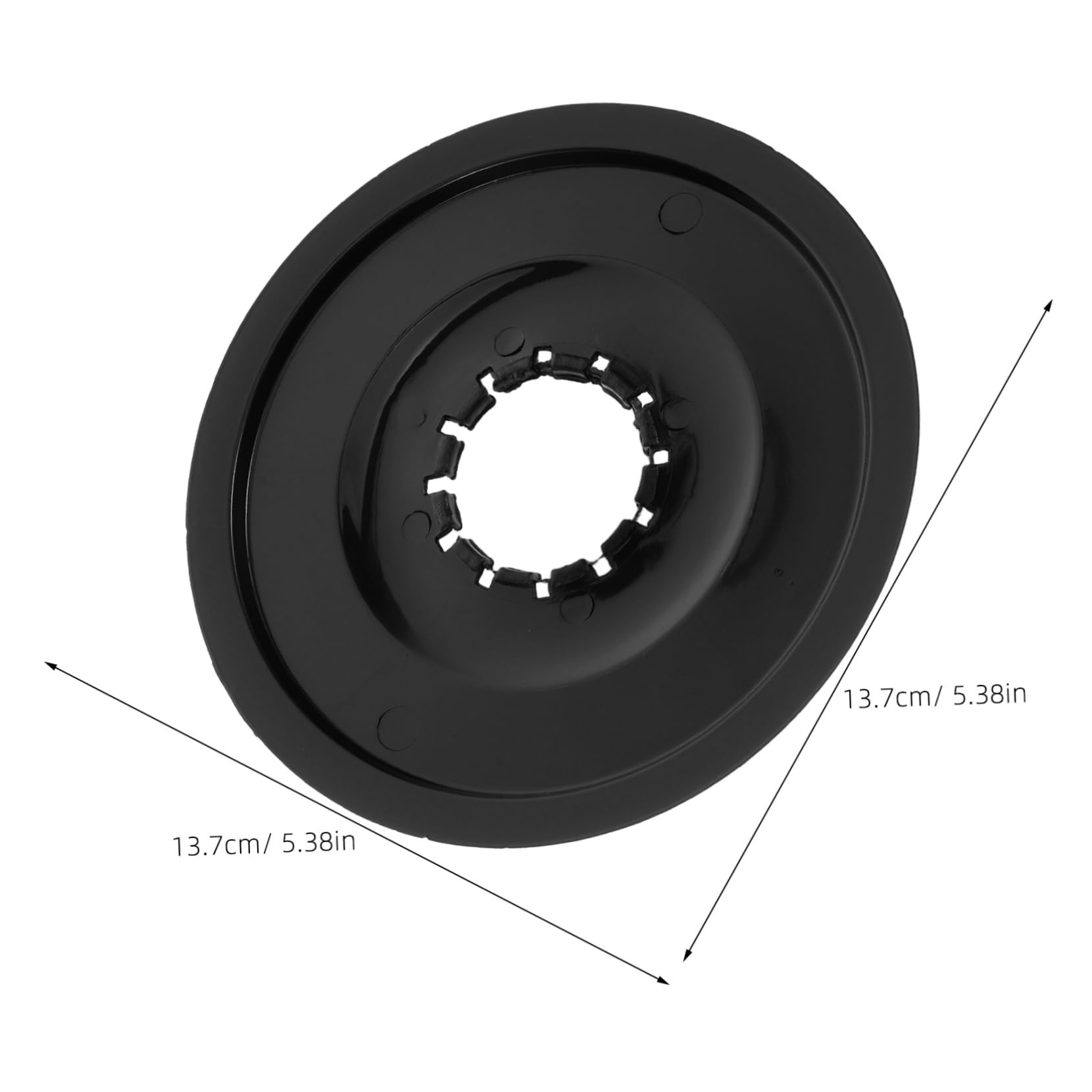 Mikikit 10pcs Flywheel Spoke Protectors Black Plastic Bicycle Flywheel Guard Bike Wheel Spoke Protector Cover Replacement for Mountain Road Bike