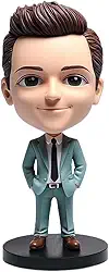 Estilo de negócios Bobblehead ótima opção de presente para namorado amigos, adequado para decoração de escritório como presente de dia do chefe para honrar conquistas profissionais