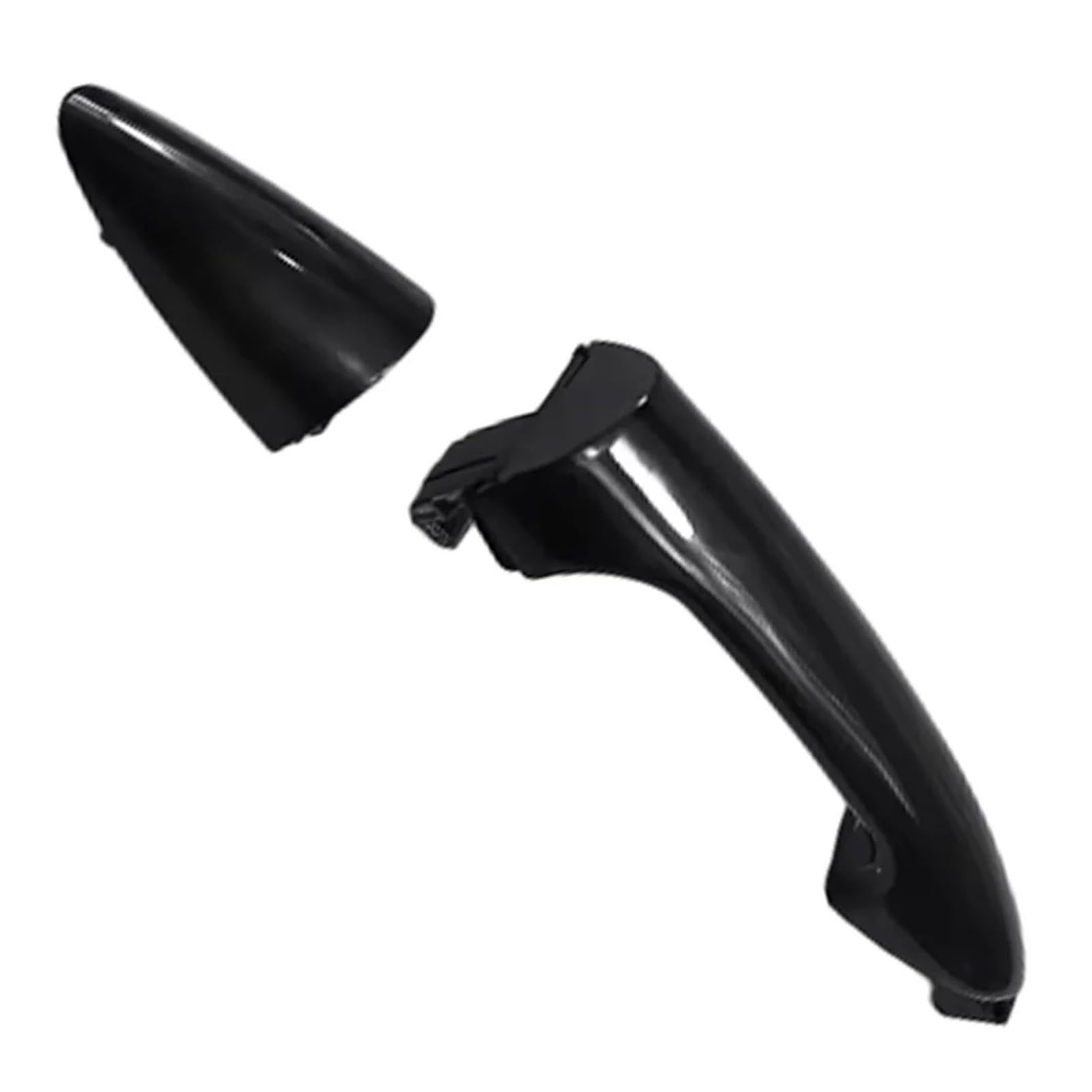 Punxdda Car Exterior Door Handle for Hyundai for Accent 2012-2017 82651-1R000 Car Exterior Outer Door Handle Front Rear Left Right(Rear Left)