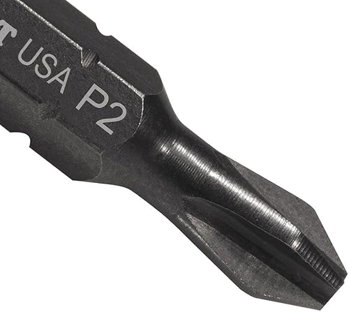 Miniatura 5 de Klein Tools PH2115 #2 Phillips Power Driver de 1 pulgada, paquete de 15