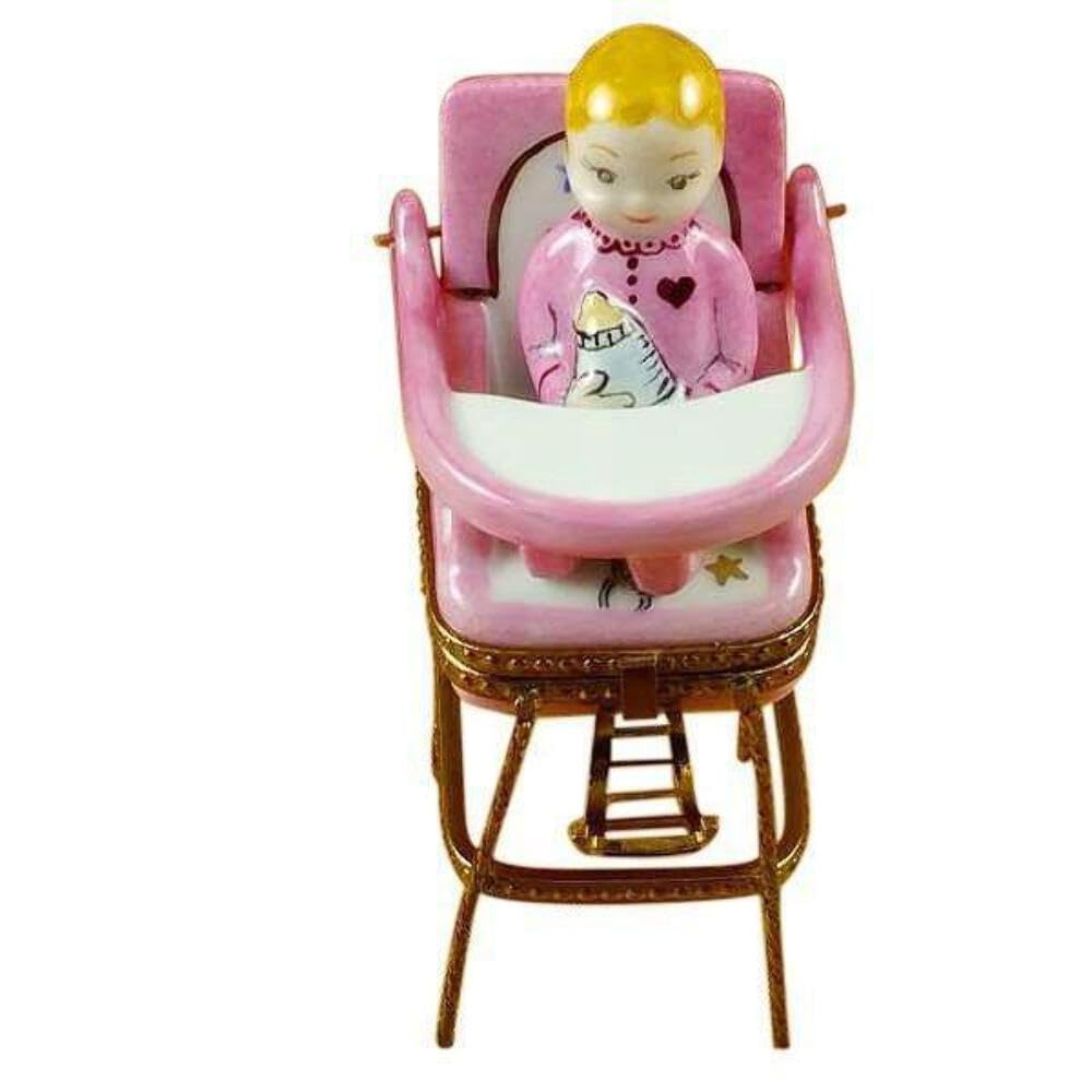 LIMOGES BOUTIQUE Baby High Chair - Pink