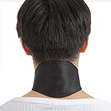 2key 首サポーター ネックウォーマー フリーサイズ 黒色 トルマリン 磁石 入り男女兼用 2枚セット 洗濯ネット付