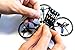 Wonder Chopper EWONDERWORLD Drone for Kids & Beginners Easy to Fly Sky Patroller Mini Quadcopter with LED Lights – Toy RC Plane