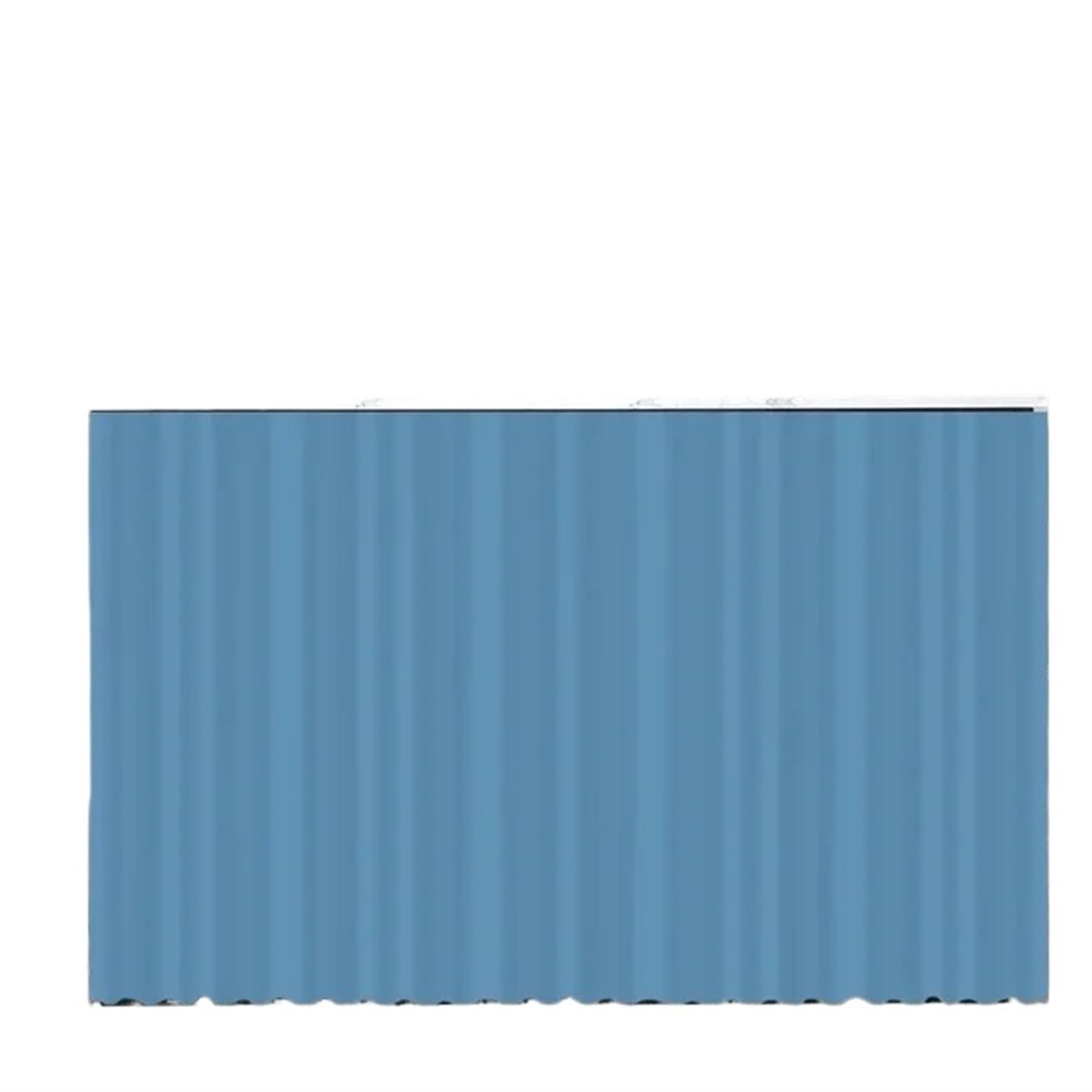 YGSGJSP Cabinet Curtains 2Pcs Kitchen Cabinet Curtain Dustproof Cupboard Wardrobe Cover Self-Adhesive Short Curtains Bookcases for Kitchen(Blue,W50 x H70cm)