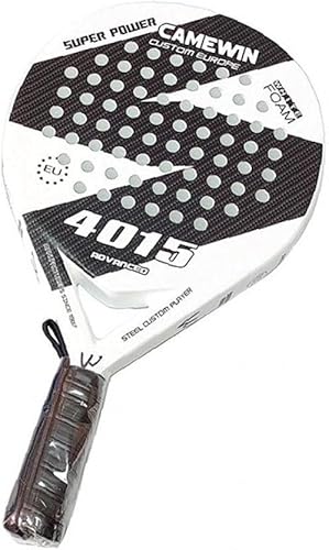 Raqueta de tenis de playa de fibra de vidrio de carbono para hombres y mujeres, raqueta de pádel de tenis de playa profesional con bolsa de