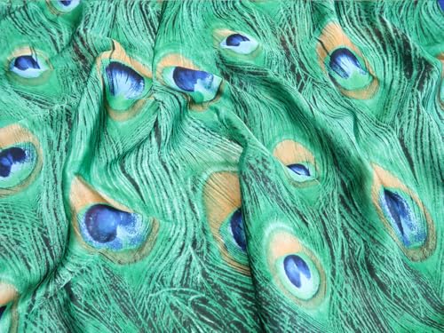 Image of MALINA Women's Polyester Silk Satin Stole Scarf - Soft Lightweight Fashion Wrap, Elegant Floral & Gradient Design, summer stole,Scarf For Women,Premium Stole,Large Size 180x90 cm'