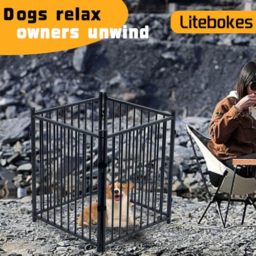 Dog Playpen Indoor, 4 6 8 Panels Metal Dog Fence,Playpen for Medium/Small Dogs, Portable Pet Puppy Playpen for Indoor Outdoor (4 Panels) Dog Playpen Indoor, 4 6 8 Panels Metal Dog Fence,Playpen for Medium/Small Dogs, Portable Pet Puppy Playpen for Indoor Outdoor (4 Panels)