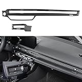 for Civic 2025 2024 2023 2022 Dashboard Airvent Trim Cover, for Honda Civic Sedan Hatchback LX EX EX-L Sport Touring Interior Decoration Moulding Accessories- Sporty Carbon Fiber, NOT for CRV