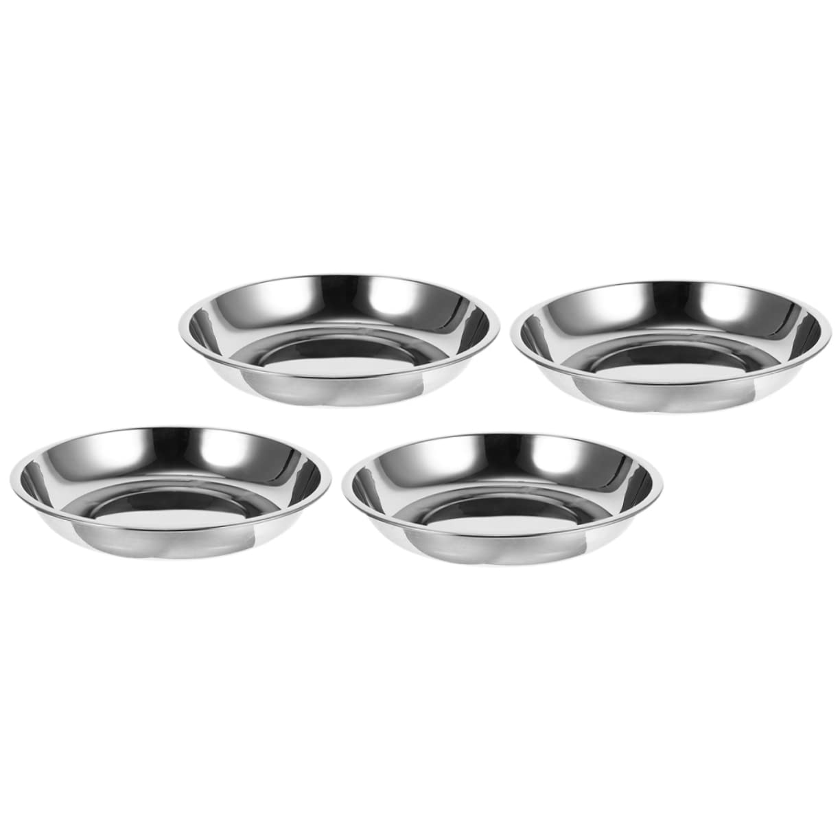POPETPOP 20 Pezzi Ciotola Per Gatti In Acciaio Inossidabile Ciotola Per Cani In Acciaio Inox Ciotole In Acciaio Inossidabile Per Cani Ciotole Per Cibo Per Gatti In