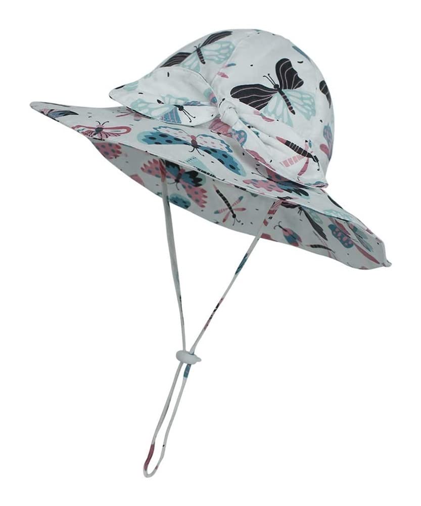 Cappello da Sole Cappello a Secchiello con Protezione Solare Floreale Cappellini da Pesca da Spiaggia ad Asciugatura Rapida con Sottogola Regolabile Cappello da Spiaggia (Color : Style-6) (Style )