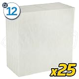 Gramaje 1020-1260 g/m². 25 unidades - CU12 - Cartones filtrantes universales - 1,5 micrones - 20 x 20 cm, para vino y mosto