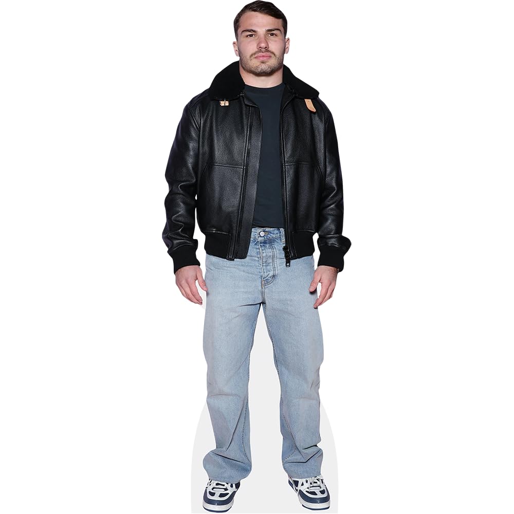 Celebrity Cutouts Mini Size Cutout Antoine Dupont (Leather Jacket)