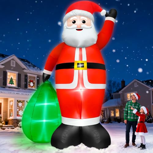 Giant 16 Ft Santa Claus Christmas Inflatable
