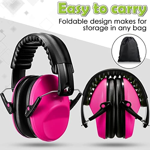 JaGely 8 Pieces Kids Ear Protection Earmuffs Noise Canceling Headphones