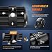 Nilight - 4PCS 36W 6.5 Inch Flood LED Light Bar Off Road Super Bright Driving Fog Boat Driving LED Work Light for Jeep