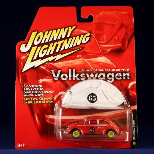 1965 BEETLE RALLYE #22 RED Johnny Lightning 2005 VOLKSWAGEN II RELEASE 3 1:64 Scale Die Cast Vehicle