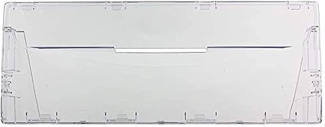 Spares2go Plastic Drawer Flap Front Handle for Indesit CA55 CAA55 Series Fridge Freezer