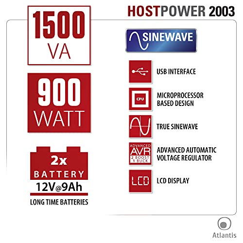 Atlantis A03-HP2003 Gruppo di Continuità Onda
