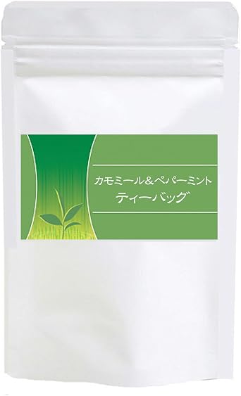 Chamomile & Peppermint Tea Bags Unscented Cold Brew Iced Tea Blend Herbal Tea Decaffeinated