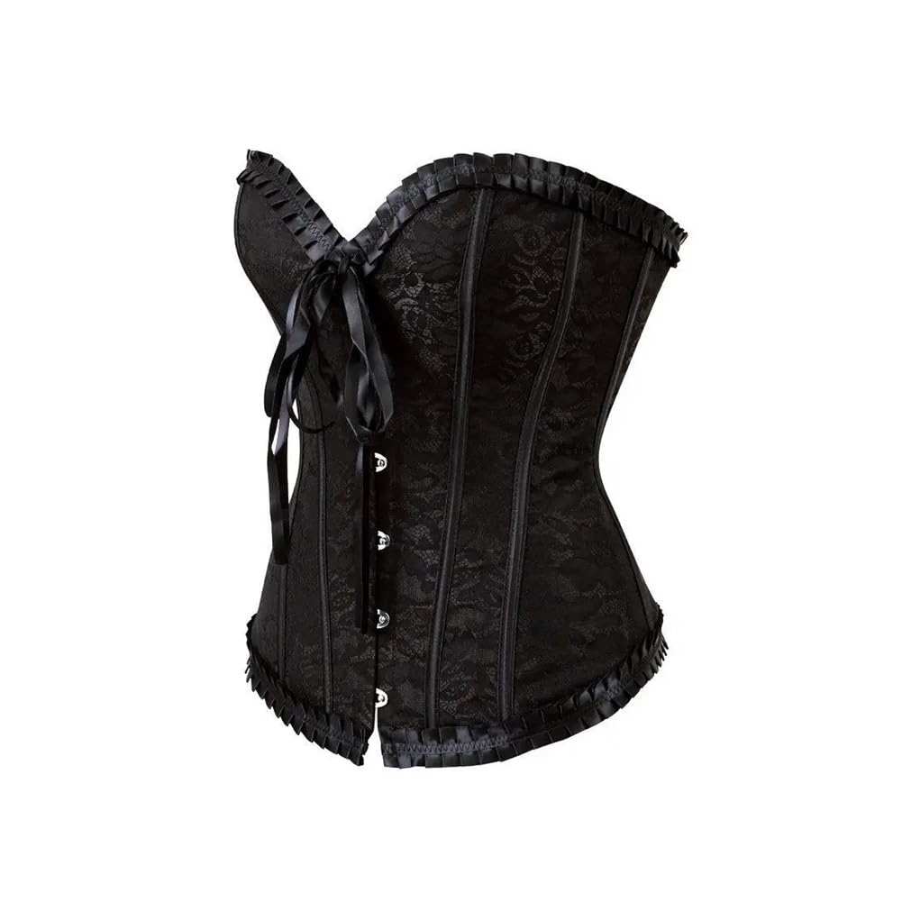 Sapubonva Gorsetowy top z gorsetem dla kobiet Plus Size