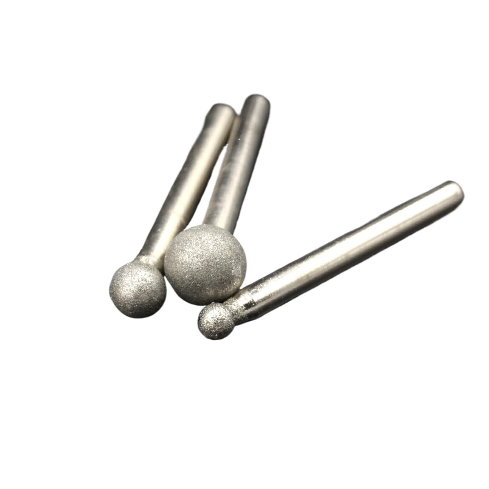 6 mm trzpień diamentowy punkt szlifierski wiertło ścierne ziarnistość 120 dla rozmiaru 6 mm-30 mm (6 x 30 mm (1 szt.)