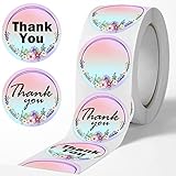 2 inch Direct Thermal Labels Gradual Change Round Circle Color-Code Dot Labels for Thermal Label Printer Color Coding Dot Shipping Label Printer for Barcodes Home Business 500 Pcs Per Roll