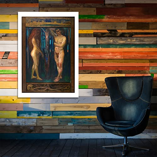 Affiche Edvard Munch Métabolisme encadrée avec finitions haut de gamme - 6