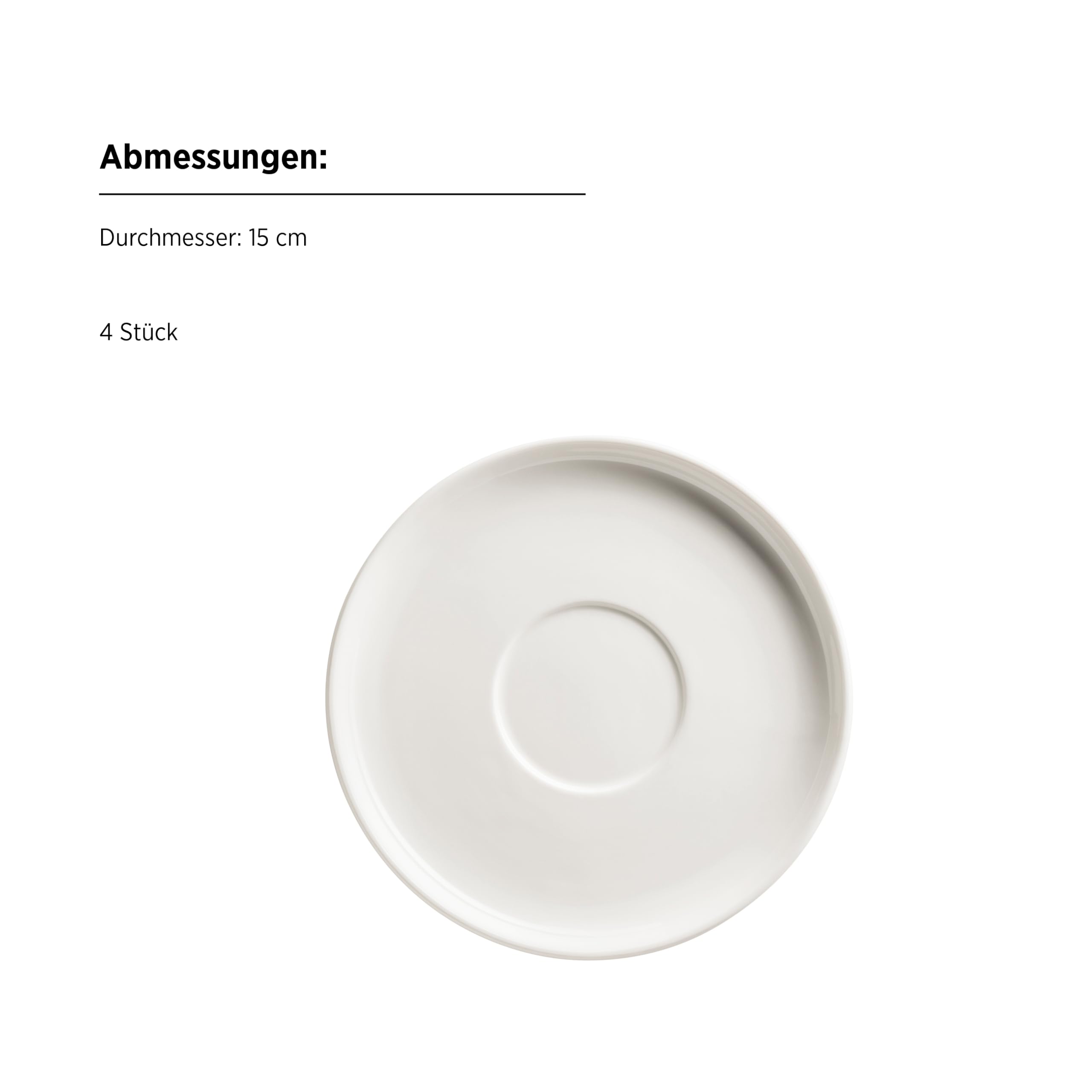 MÄSER Kaffeetassen Set, Porzellan Taya