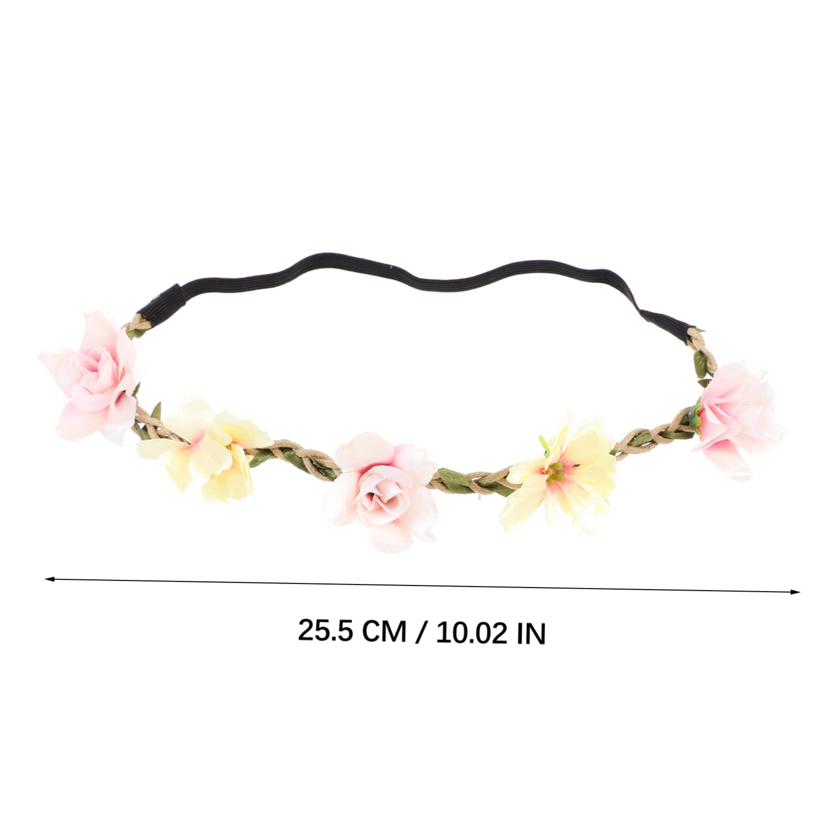 30stücke Teiliges Blumenkranz Haarschmuck Für Hochzeiten Festivals Fotografie Elastisches Und Hautfreundliches Design Mit Realistischen Farben Und Lebensechten Blumen Für Damen