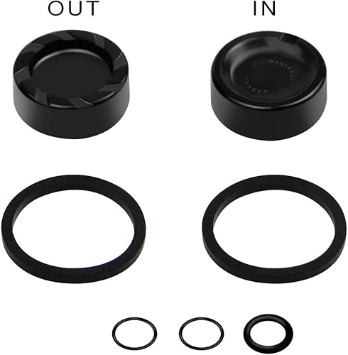 Miniatura 6 de OD21.9*H8.8 pinza de freno hidráulico para bicicleta, kit de reparación de fugas de aceite, repuesto de repuesto Shimano de cerámica doble pistón