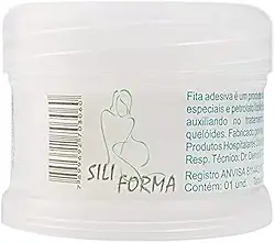 Fita para Cicatrizes Hipertróficas e Quelóides 45X3cm Siliforma