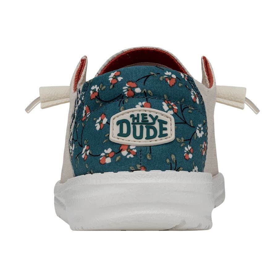 Image of HEYDUDE Women's Wendy Washed Canvas | Women's Shoes | Women's Lace Up Loafers | Comfortable & Light-Weight