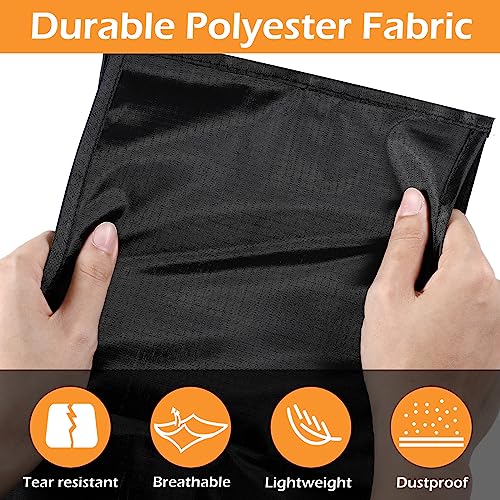 Windyun 20 Pcs Shoe Bags for Travel Waterproof Sneaker Bag Multi Color Shoe Carrier with Zipper Portable Shoe Pouch for Men Women - Thumbnail 4