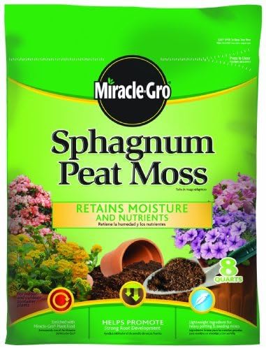 Miracle Gro Sphagnum Peat Moss 8 Qt