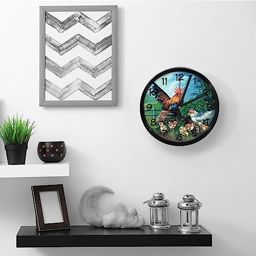 Horloge murale silencieuse sans tic-tac pour retrouver le sommeil - 6