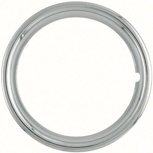 IWC Set of 4 Polished Stainless Steel 14" 1.75 inch Beauty Trim Rings 1514S