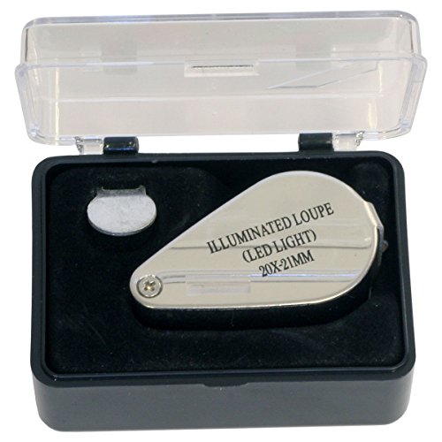 Hts 201Q3 20X 21Mm Illuminated Jeweler's Loupe #TOP3
