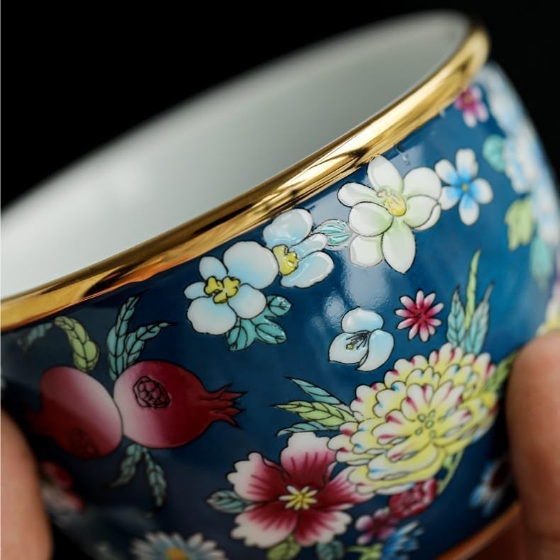 Tea Cup Ceramic Water Teacup Personal Brewing Owner's Coffee Soaking Container