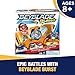 Beyblade Burst Epic Rivals Battle Set – Complete Set with Beystadium, Battling Tops, and Launchers – Age 8+