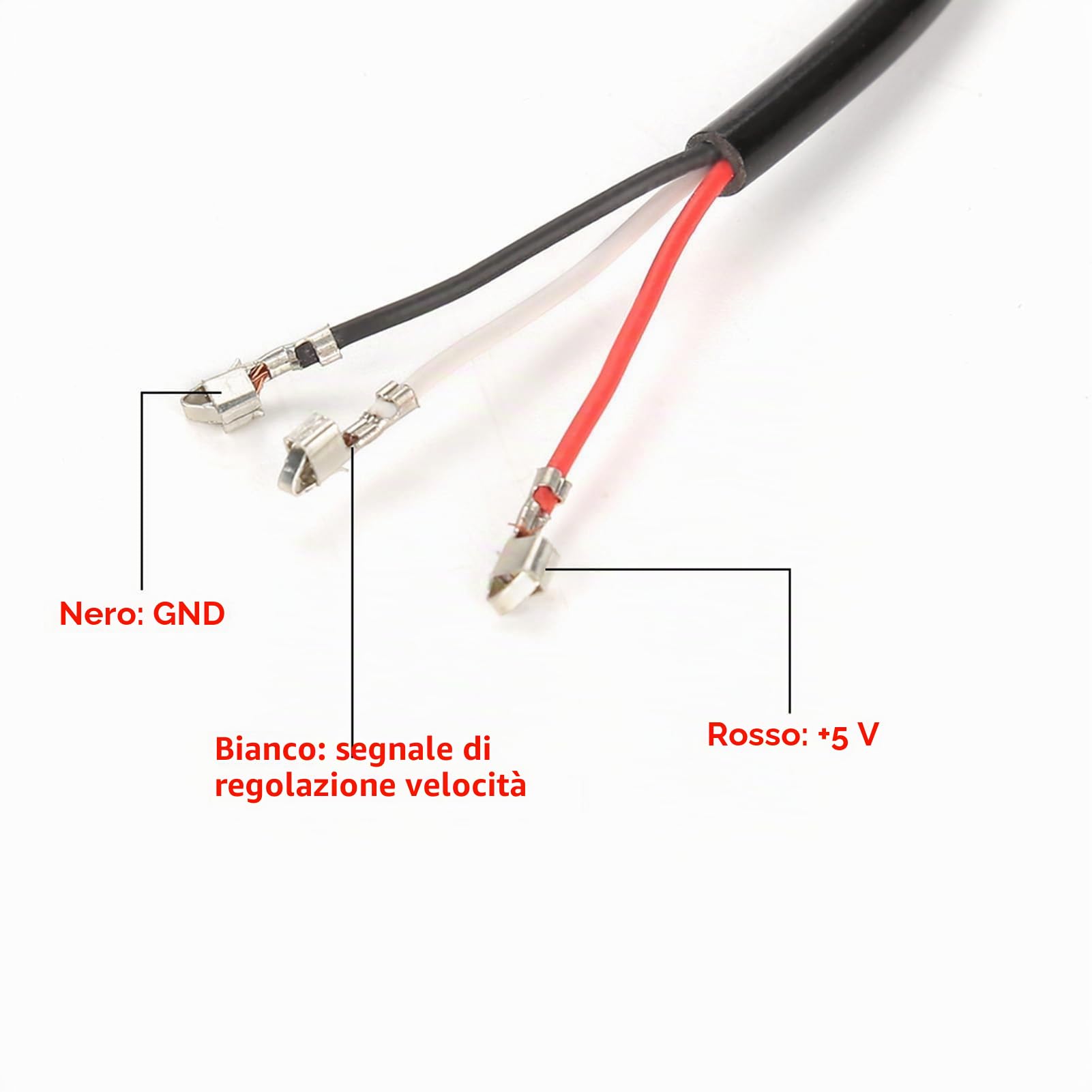Alomejor 1 Paio Throttle Grip Impugnatura Dell'acceleratore Universale Throttle Grip per Acceleratore per Manubrio da 22,5 mm per Bici Elettrica Scooter