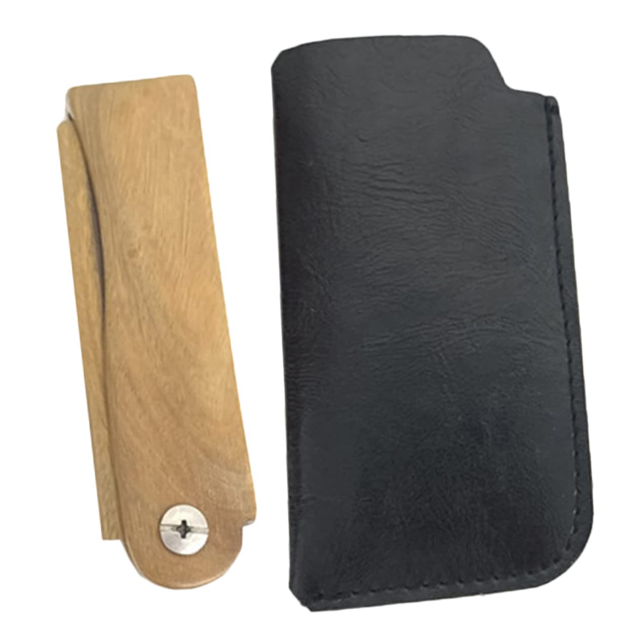 FOMIYES 3 Juegos De Peines De Madera Pequeños Para Barba Y Bigote Plegables Para Uso Doméstico Y De Viaje.