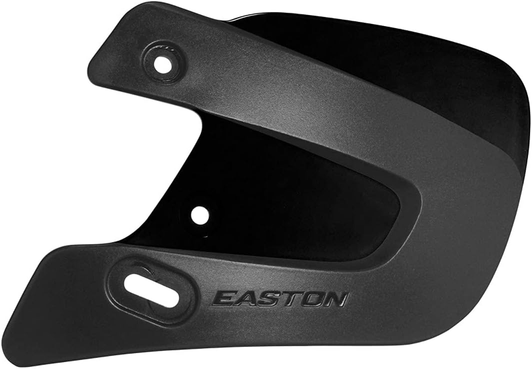 EASTON Baseball Batting Helmet Extended JAW Guard, Left Handed and Right Handed Batter Options l Fits EASTON PRO X, Z5 2.0, Z5, Alpha Batting Helmets