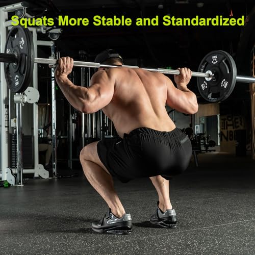 kcross Deadlift Shoes Squat, Weightlifting for Man Woman Weight Lifting Powerlifting Obsidian Black by kcross - Used condition - Image 6