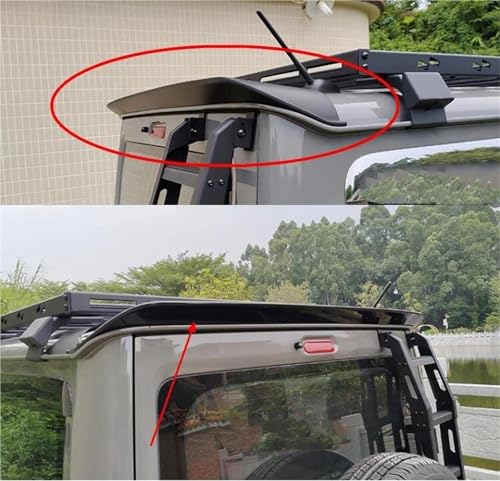 Becquet de toit noir brillant pour Suzuki Jimny JB64 JB74 2019-2021