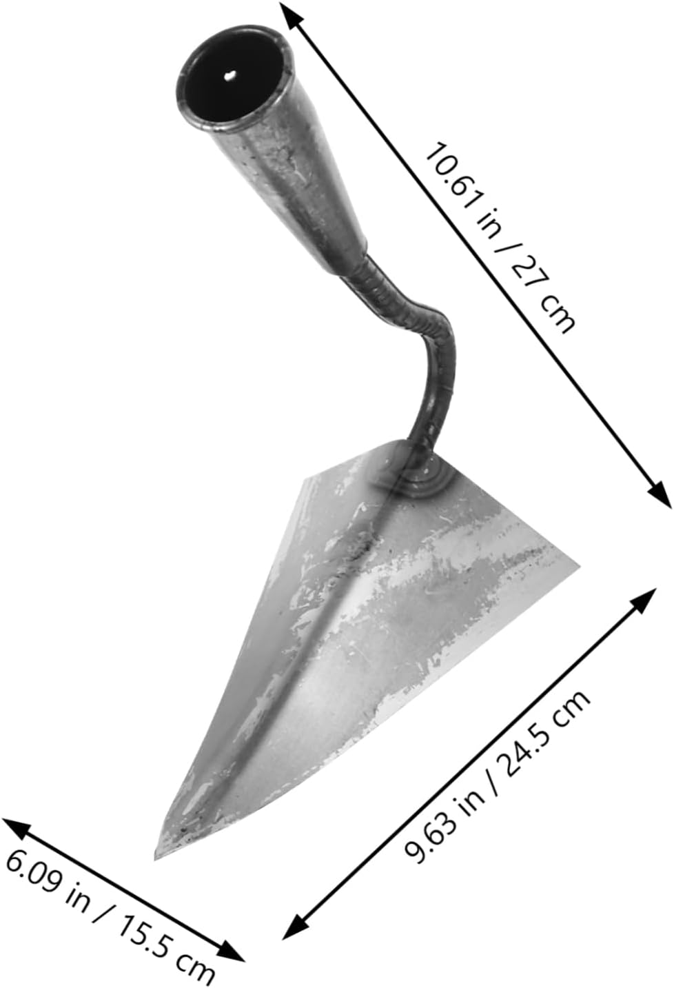Stainless Steel Garden Hoe Sharp Head for Vegetable Farming Portable Digging Tool for Soil Cultivation and Weeding Heavy Duty Garden Gadget