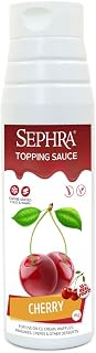 Sephra Topping/Dessert Sauce - 2.2lb Squeezy Bottle (Cherry)